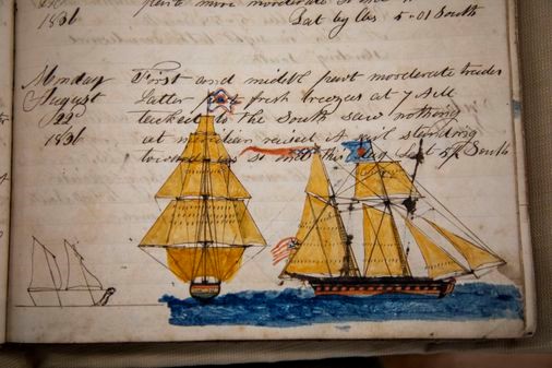 New England researchers use 'treasure trove' of historic whaling logbooks to study climate shifts. The Boston Globe